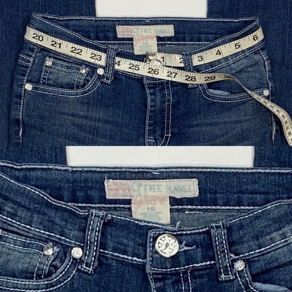 Free Planet Girls Skinny Jeans - Picture 6 of 9